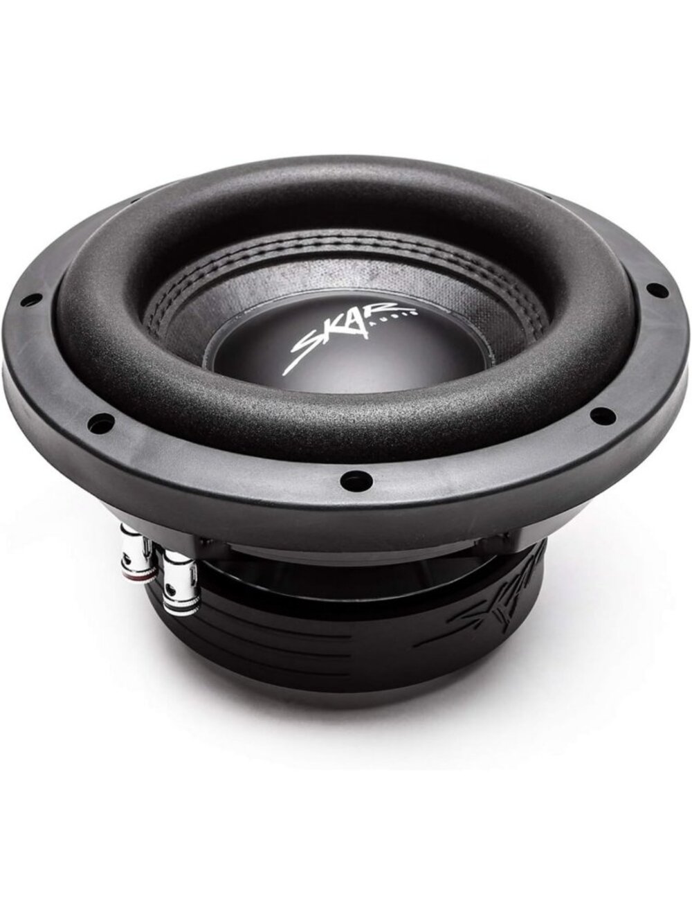 8" 600W Max Power Dual 4 Ohm Shallow Mount Car Subwoofer for Deep Bass Sound